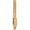 Ekena Millwork Eugene Smooth Timber Gable Bracket, Western Red Cedar, 36"W x 13"H x 1 1/2"D x 3 1/2"F, 9/12 Pitch GBW036X13X0204EUG00SWR - alternate 3